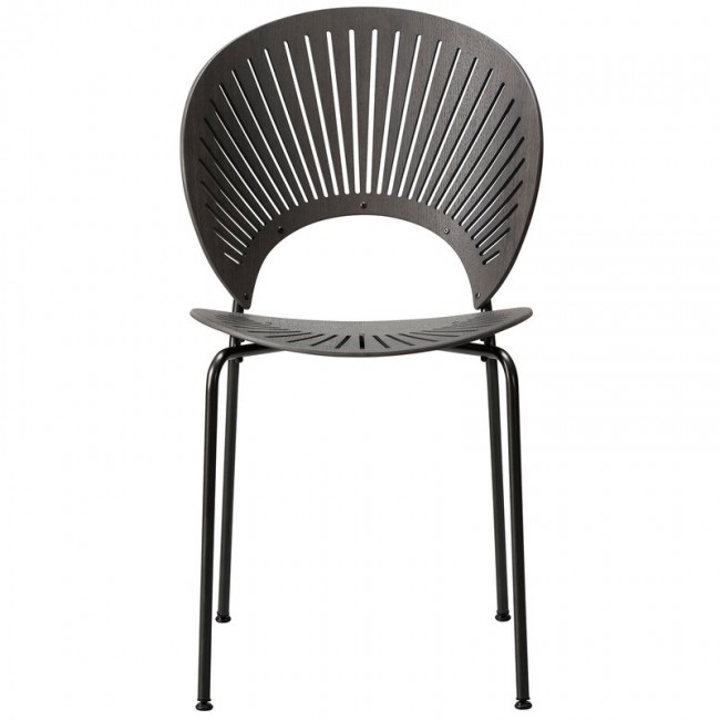 FREDERICIA 프레데리시아 Trinidad 의자 grey stained and 래커 oak - flint FRE339809100000551016