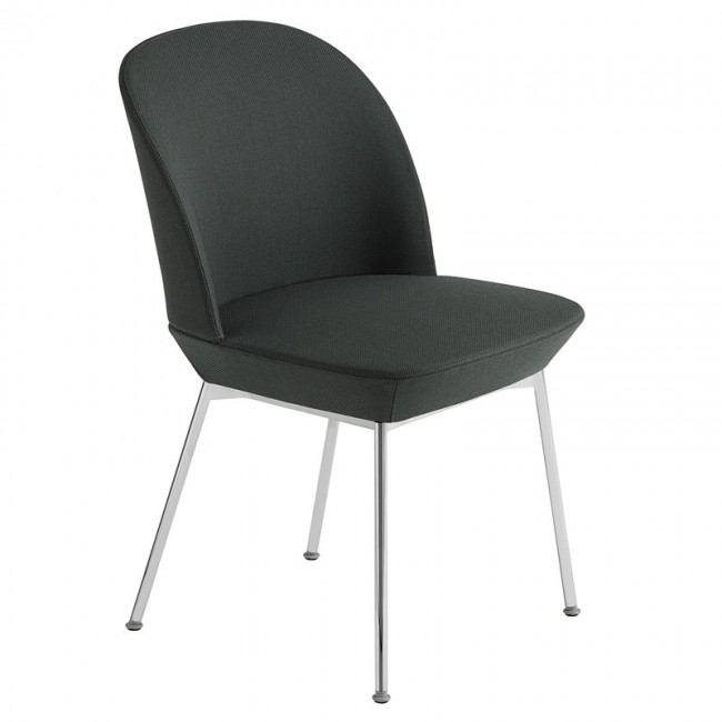 MUUTO 무토 Oslo 의자 Weave 990 - 크롬 MU14921-CHRO-990