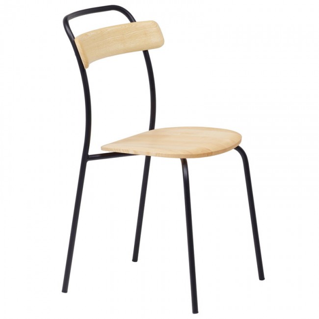 Mattiazzi MC16 Forcina 의자 블랙 steel - ash MTZ-7SEFORCIINFR70000