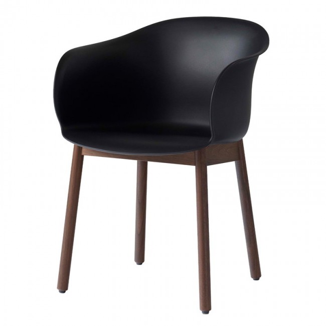&TRADITION 앤트레디션 Elefy JH30 의자 블랙 - walnut TR15309694