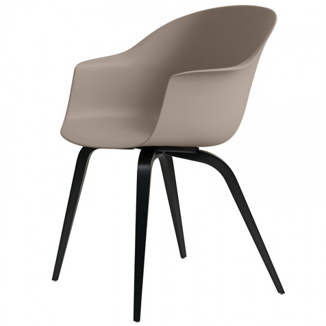 GUBI 구비 Bat 의자 new beige - 블랙 beech base GB10024865