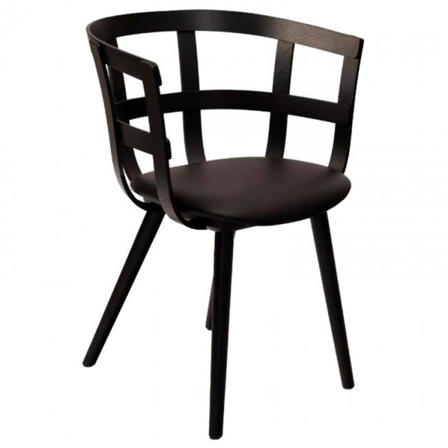 Inno Julie 의자 블랙 stained ash - leather IN-JULIE-B2-BLA-ELMO99999