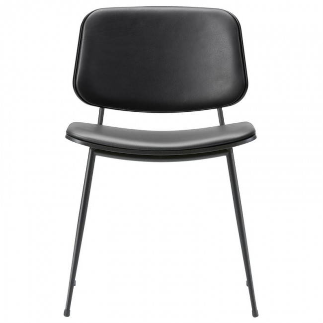 FREDERICIA 프레데리시아 Soeborg 의자 3062 블랙 steel base oak - leather FRE3062-BLO-BL-BLACK98