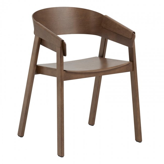 MUUTO 무토 커버 암체어 stained 다크 brown MU15164