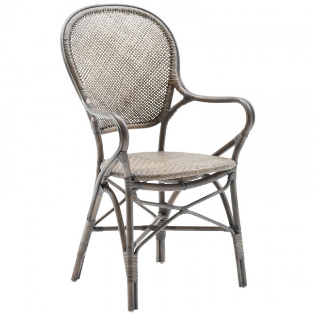 Sika-Design Rossini 다이닝 암체어 타우페 SS1007T-1062