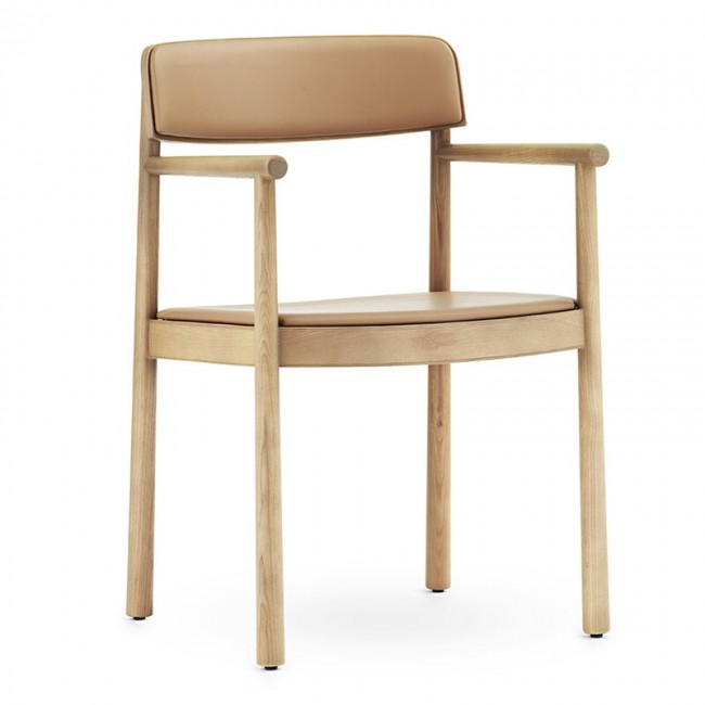 NORMANN COPENHAGEN 노만코펜하겐 Timb 암체어 tan - Ultra leather camel NC1401620