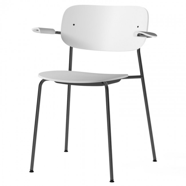 MENU Co 체어 의자 위드 암레스트 화이트 MENU Co chair with armrests  white 02404