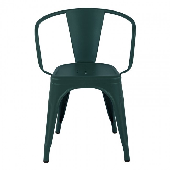 Tolix 의자 A56 empire 그린 matt fine textured TL06714-VERTEMPIRE