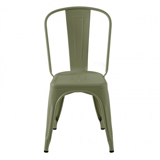Tolix 의자 A olive matt fine textured TL00402-OLIVE