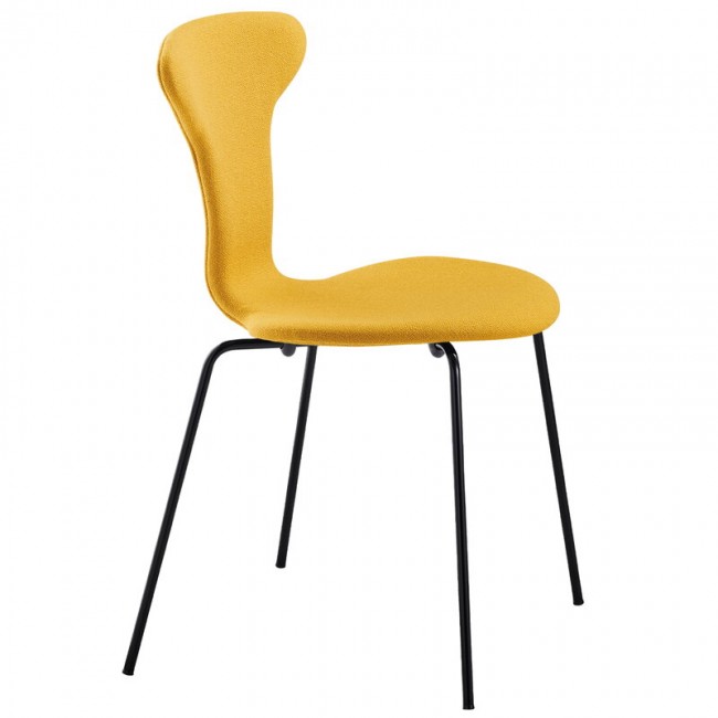 HOWE Munkegaard 사이드 의자 Merit 0034 - 블랙 HRUAMBB7FHC34