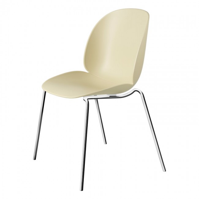 GUBI 구비 BE이티엘E 의자 stackable 크롬 - pastel 그린 GB10064368