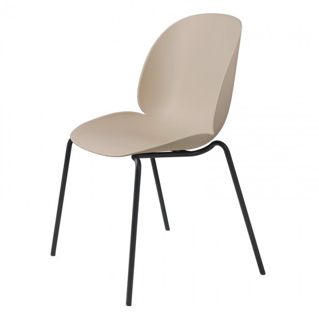 GUBI 구비 BE이티엘E 의자 stackable 매트 블랙 - new beige GB10024180