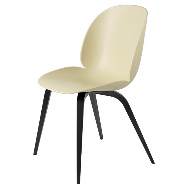 GUBI 구비 BE이티엘E 의자 블랙 stained beech - pastel 그린 GB10064274