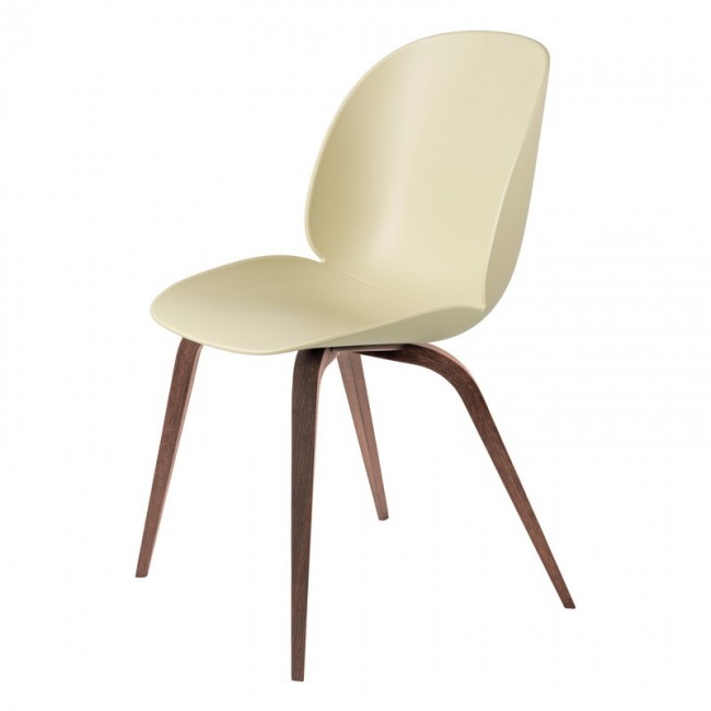 GUBI 구비 BE이티엘E 의자 american walnut - pastel 그린 GB10064272