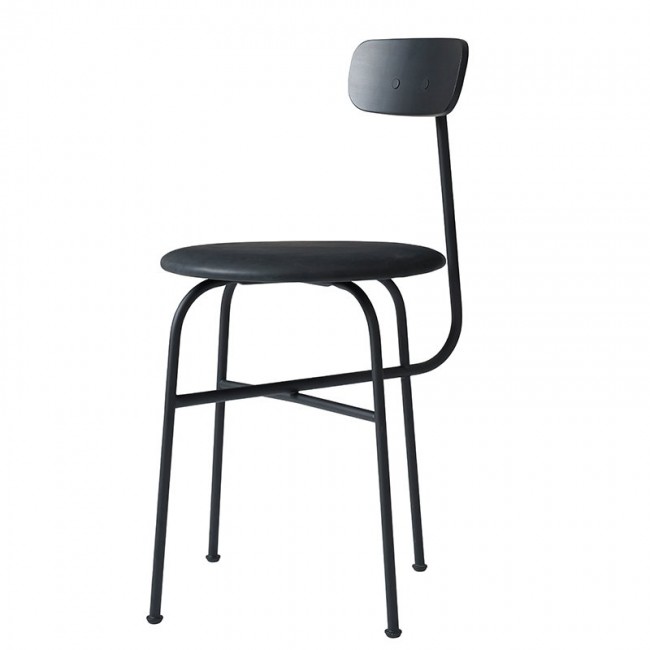 MENU 애프터룸 4 체어 의자 블랙 레더 MENU Afteroom 4 chair  black  leather 02224