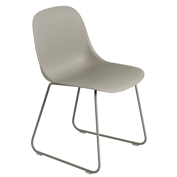 MUUTO 무토 Fiber 사이드 의자 sled base grey MU25052
