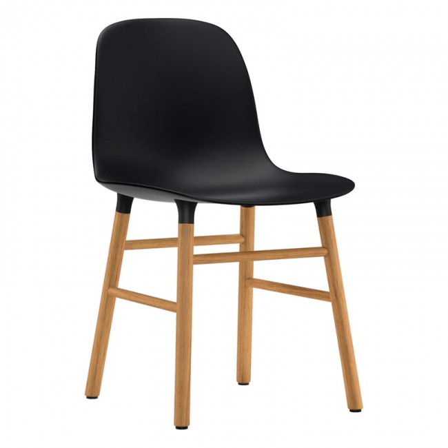 NORMANN COPENHAGEN 노만코펜하겐 Form 의자 블랙 - oak NC602818