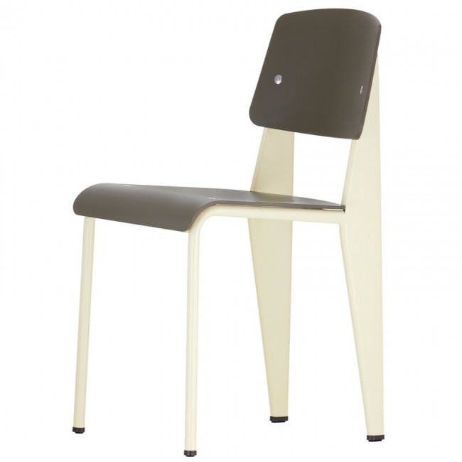 VITRA 비트라 Standard SP 의자 ecru - basalt AK21043600-88-35