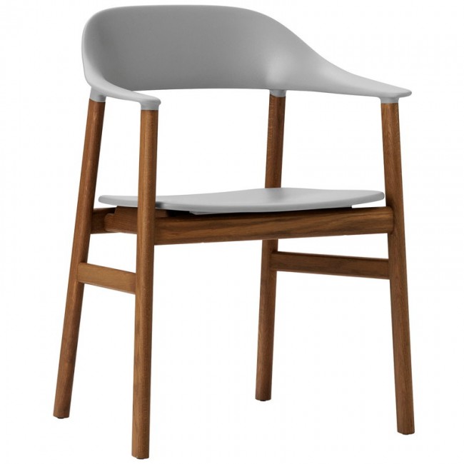 NORMANN COPENHAGEN 노만코펜하겐 Herit 암체어 스모크 oak - grey NC1401034
