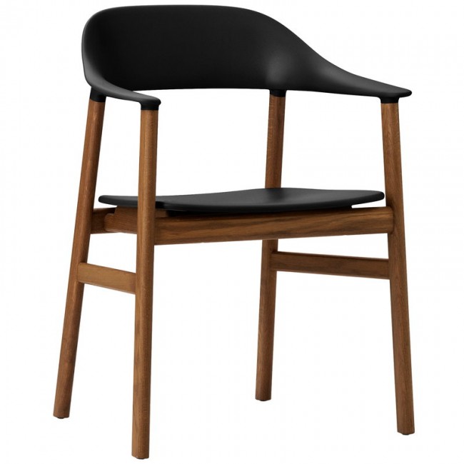 NORMANN COPENHAGEN 노만코펜하겐 Herit 암체어 스모크 oak - 블랙 NC1401035