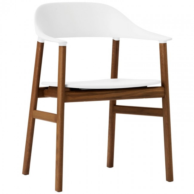 NORMANN COPENHAGEN 노만코펜하겐 Herit 암체어 스모크 oak - 화이트 NC1401033