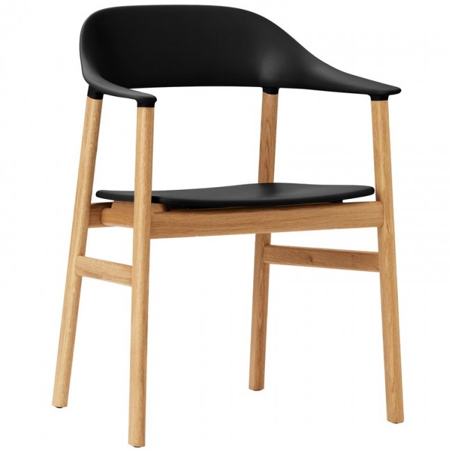 NORMANN COPENHAGEN 노만코펜하겐 Herit 암체어 oak - 블랙 NC1401030