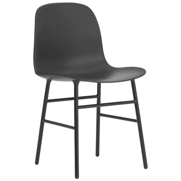 NORMANN COPENHAGEN 노만코펜하겐 Form 의자 블랙 steel - NC602812