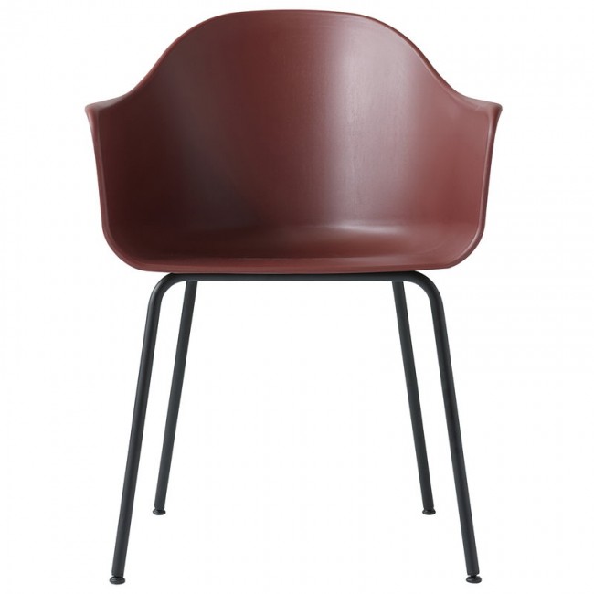 MENU 하버 체어 의자 burned red - 블랙 MENU Harbour chair  burned red - black 02059