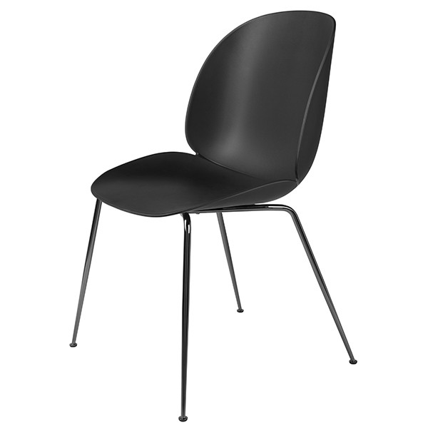 GUBI 구비 BE이티엘E 의자 블랙 크롬 - GB26011-BL-CHROME-BL