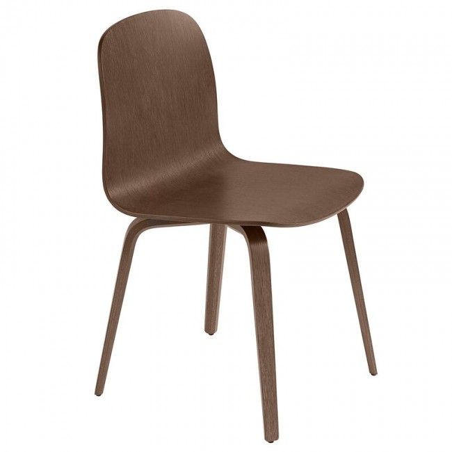 MUUTO 무토 Visu 의자 wood base stained 다크 brown MU32559