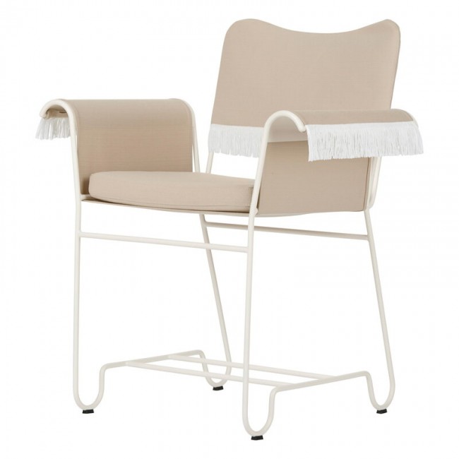 GUBI 구비 Tropique 의자 with F링ES 화이트 - beige GB10101397