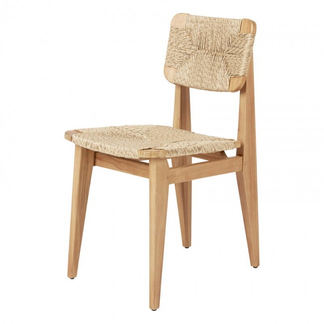 GUBI 구비 C-의자 아웃도어 네츄럴 - teak GB10086053