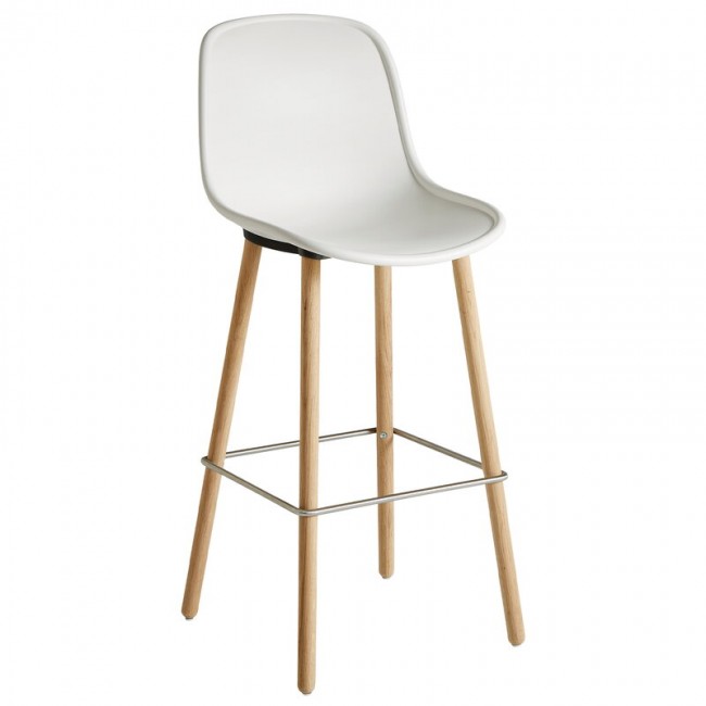 HAY 헤이 Neu 12 bar 스톨 cream 화이트 - oak steel HA257296-1109000