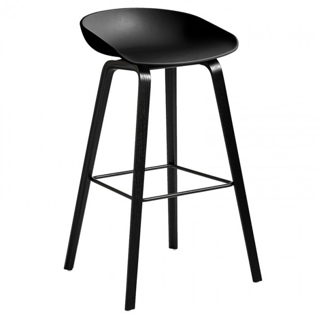 HAY 헤이 About a 스톨 AAS32 75 cm 블랙 oak - HA256614