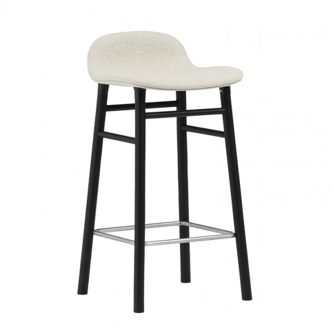 NORMANN COPENHAGEN 노만코펜하겐 Form bar 스톨 65 cm 블랙 oak - Main Line Flax 20 NC1401214-MLF20