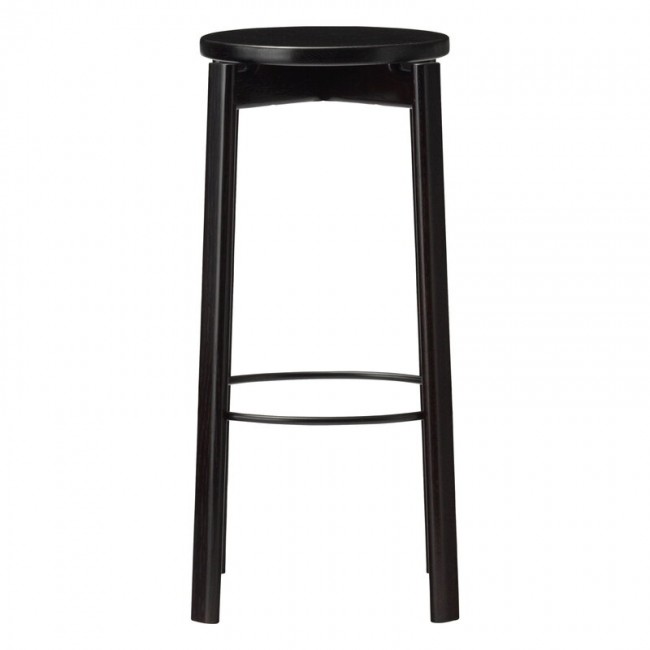 MENU Passage bar 스툴 75 cm 다크 래커 oak MENU Passage bar stool  75 cm  dark lacquered oak 01772