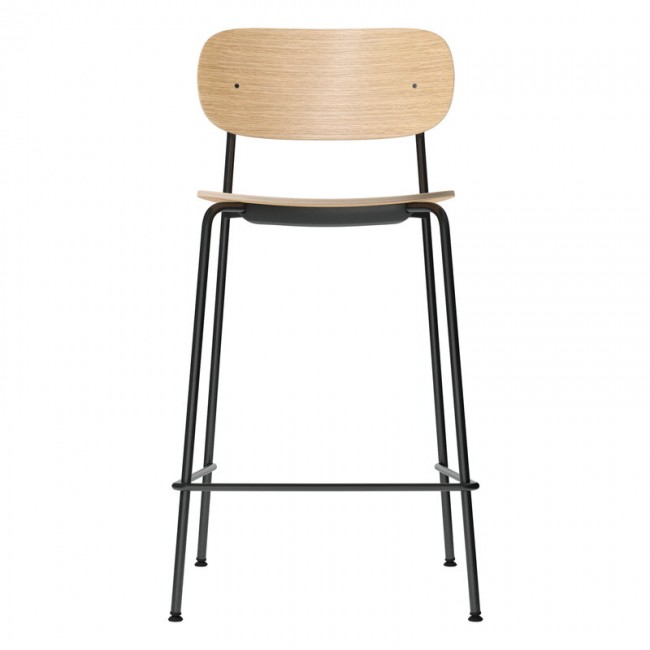 MENU Co 카운터 체어 65 5 cm 블랙 steel - oak MENU Co counter chair 65 5 cm  black steel - oak 01771