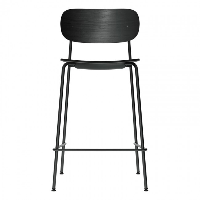MENU Co 카운터 체어 65 5 cm 블랙 steel - 블랙 오크 MENU Co counter chair 65 5 cm  black steel - black oak 01769