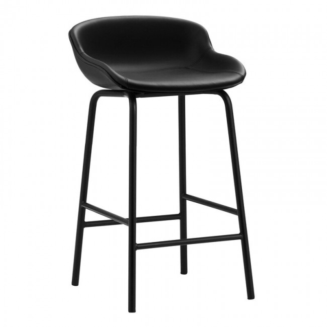 NORMANN COPENHAGEN 노만코펜하겐 Hyg bar 스톨 65 cm 블랙 - leather Ultra NC604057-41599