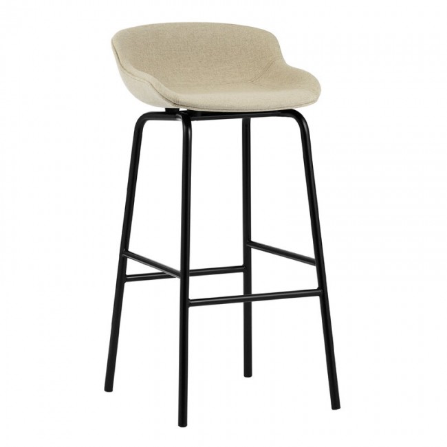 NORMANN COPENHAGEN 노만코펜하겐 Hyg bar 스톨 75 cm 블랙 - Main Line Flax 20 NC604090-MLF20