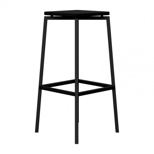 Nichba Bar 스톨 75 cm 블랙 NIC-900125