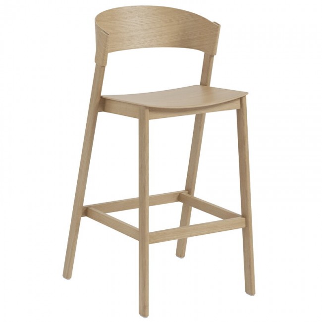MUUTO 무토 커버 bar 스톨 75 cm oak MU33101
