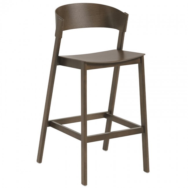 MUUTO 무토 커버 bar 스톨 75 cm stained 다크 brown MU33105
