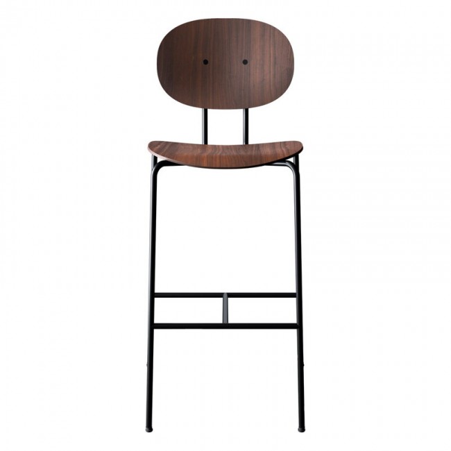 Sibast Piet Hein bar 스톨 75 cm 블랙 - oiled walnut SBPIETHEIN-BS-BS-OW
