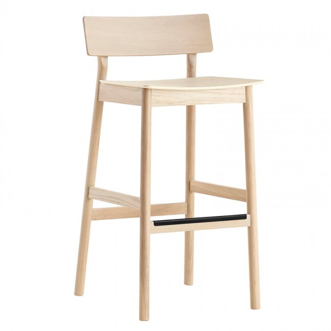 WOUD 우드 Pause counter 의자 2.0 65 cm 화이트 pigmented oak WD100920