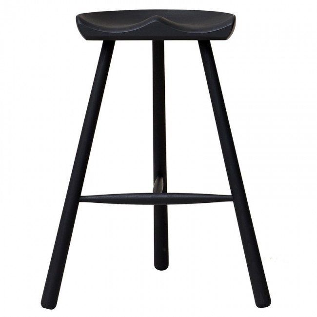 FORM & REFINE 폼앤리파인 Shoemaker 의자 No. 68 bar 스톨 블랙 beech FAR8115