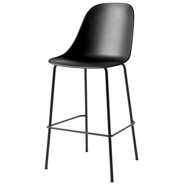 MENU 하버 bar 사이드 체어 75 cm 블랙 - 블랙 steel MENU Harbour bar side chair 75 cm  black - black steel 01628