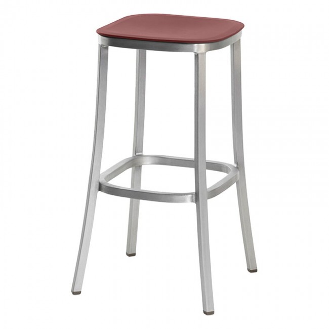 EMECO 에메코 1 Inch bar 스톨 aluminium - bor_deaux ECO-1INCH-30BORDEAUX