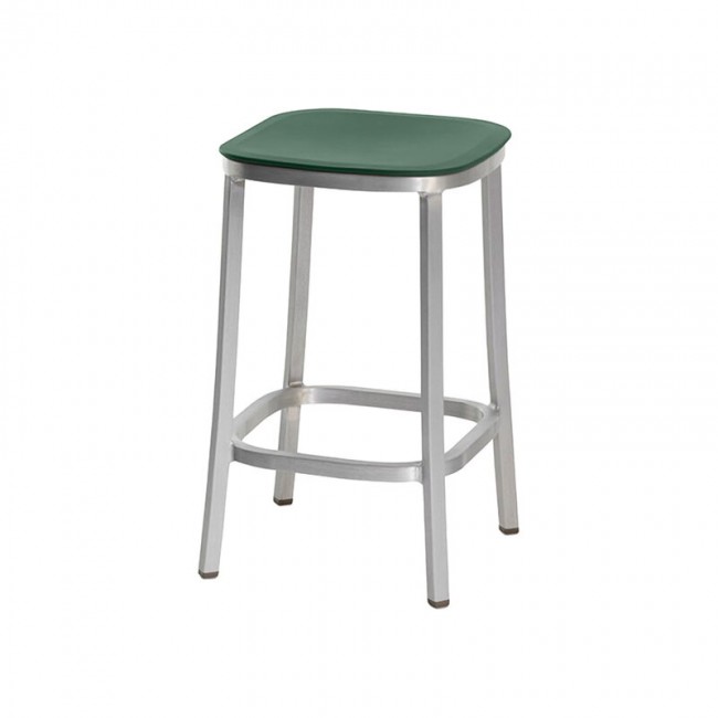 EMECO 에메코 1 Inch counter 스톨 aluminium - 그린 ECO-1INCH-24GREEN