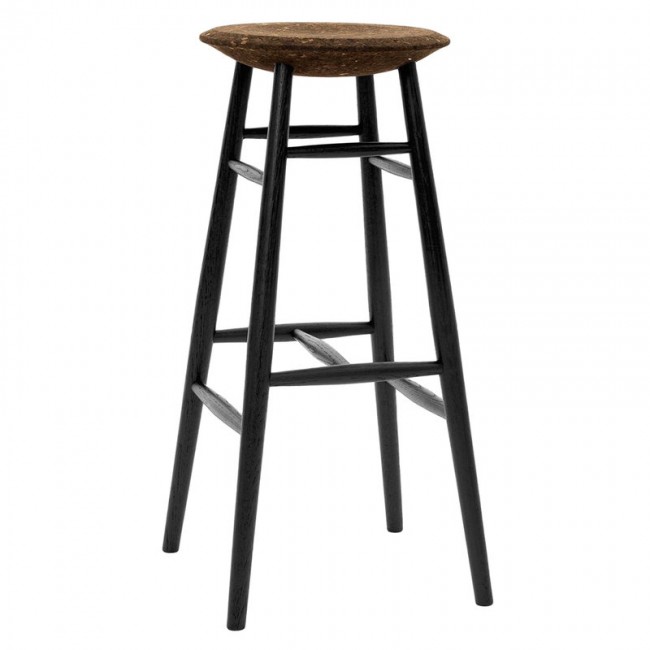Hem Drifted bar 스톨 75 cm 다크 cork - 블랙 HE13048